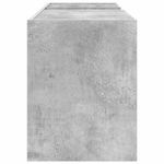Casa si Gradina - Mobilier - Dulapuri si sifoniere - Dulapuri - Dulap pentru discuri de vinil Gri din beton 78,5 x 35 x 45 cm - Infinity.ro