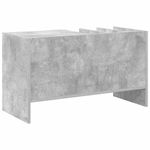 Casa si Gradina - Mobilier - Dulapuri si sifoniere - Dulapuri - Dulap pentru discuri de vinil Gri din beton 78,5 x 35 x 45 cm - Infinity.ro