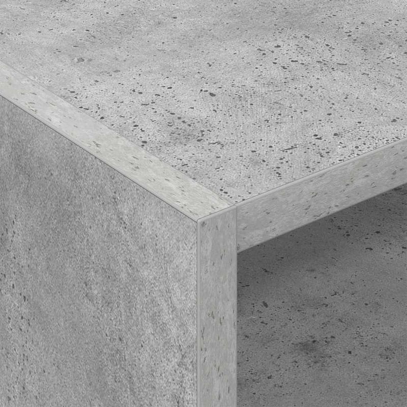 Casa si Gradina - Mobilier - Dulapuri si sifoniere - Dulapuri - Dulap pentru discuri de vinil Gri din beton 78,5 x 35 x 45 cm - Infinity.ro