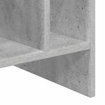 Casa si Gradina - Mobilier - Dulapuri si sifoniere - Dulapuri - Dulap pentru discuri de vinil Gri din beton 78,5 x 35 x 45 cm - Infinity.ro