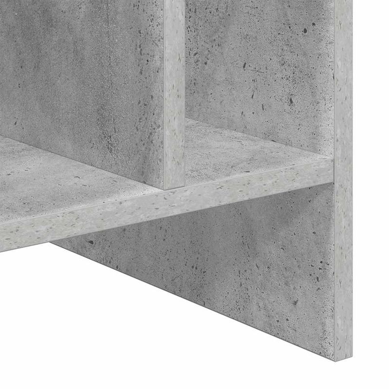 Casa si Gradina - Mobilier - Dulapuri si sifoniere - Dulapuri - Dulap pentru discuri de vinil Gri din beton 78,5 x 35 x 45 cm - Infinity.ro
