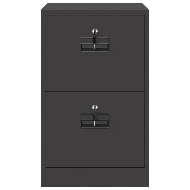 Casa si Gradina - Mobilier - Dulapuri si sifoniere - Dulapuri - Dulap pentru Fisiere cu sertar cu raft Negru 44 x 50 x 106.5 cm - Infinity.ro
