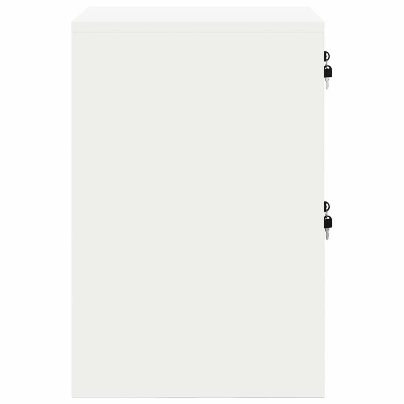 Casa si Gradina - Mobilier - Dulapuri si sifoniere - Dulapuri - Dulap pentru Fisiere cu sertar cu raft Alb 44 x 50 x 106.5 cm - Infinity.ro