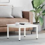 Casa si Gradina - Mobilier - Mese si birouri - Masute de cafea - Masa de cafea Alb 60 x 60 x 36 cm Lemn de pin masiv - Infinity.ro