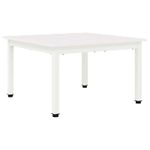 Casa si Gradina - Mobilier - Mese si birouri - Masute de cafea - Masa de cafea Alb 60 x 60 x 36 cm Lemn de pin masiv - Infinity.ro