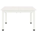 Casa si Gradina - Mobilier - Mese si birouri - Masute de cafea - Masa de cafea Alb 60 x 60 x 36 cm Lemn de pin masiv - Infinity.ro
