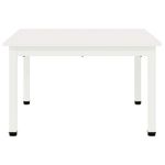 Casa si Gradina - Mobilier - Mese si birouri - Masute de cafea - Masa de cafea Alb 60 x 60 x 36 cm Lemn de pin masiv - Infinity.ro