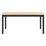 Casa si Gradina - Mobilier - Mese si birouri - Masute de cafea - Masa de cafea natural 100 x 50 x 45 cm Lemn de pin masiv - Infinity.ro