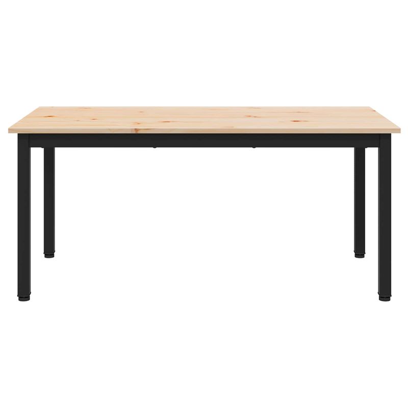 Casa si Gradina - Mobilier - Mese si birouri - Masute de cafea - Masa de cafea natural 100 x 50 x 45 cm Lemn de pin masiv - Infinity.ro