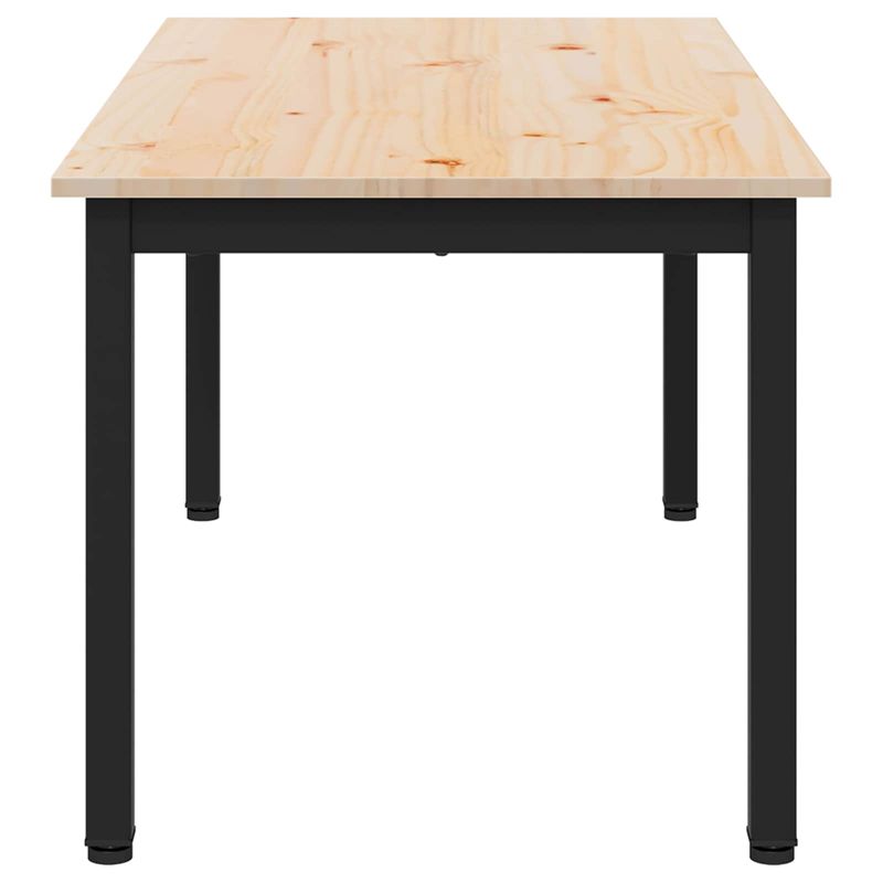 Casa si Gradina - Mobilier - Mese si birouri - Masute de cafea - Masa de cafea natural 100 x 50 x 45 cm Lemn de pin masiv - Infinity.ro