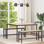 Casa si Gradina - Mobilier - Mese si birouri - Mese bucatarie si dining - Masa de dining natural 110 x 110 x 75 cm Lemn de pin masiv - Infinity.ro
