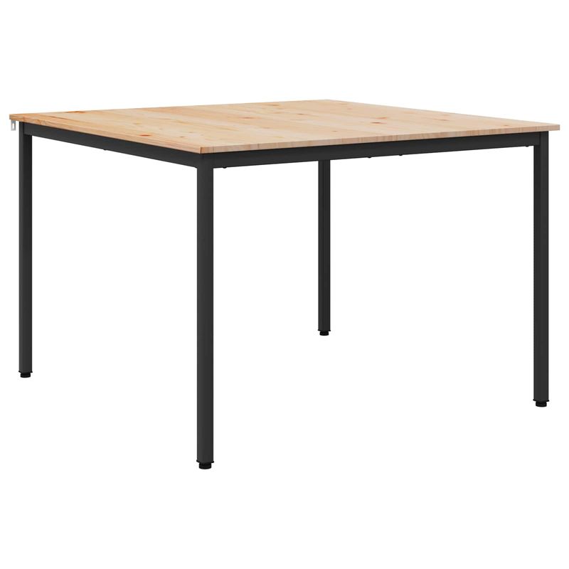 Casa si Gradina - Mobilier - Mese si birouri - Mese bucatarie si dining - Masa de dining natural 110 x 110 x 75 cm Lemn de pin masiv - Infinity.ro