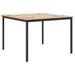 Casa si Gradina - Mobilier - Mese si birouri - Mese bucatarie si dining - Masa de dining natural 110 x 110 x 75 cm Lemn de pin masiv - Infinity.ro