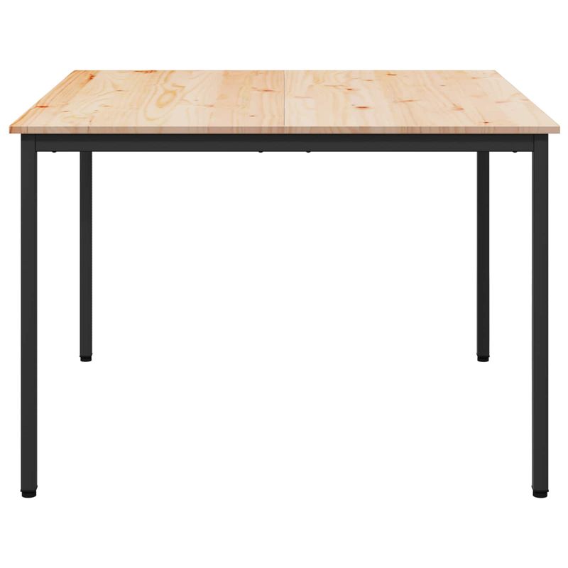 Casa si Gradina - Mobilier - Mese si birouri - Mese bucatarie si dining - Masa de dining natural 110 x 110 x 75 cm Lemn de pin masiv - Infinity.ro