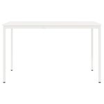 Casa si Gradina - Mobilier - Mese si birouri - Mese bucatarie si dining - Masa de bar Alb 110 x 55 x 105 cm Lemn de pin masiv - Infinity.ro
