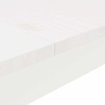 Casa si Gradina - Mobilier - Mese si birouri - Mese bucatarie si dining - Masa de bar Alb 110 x 55 x 105 cm Lemn de pin masiv - Infinity.ro