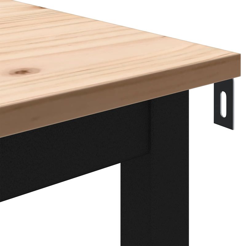 Casa si Gradina - Mobilier - Mese si birouri - Mese bucatarie si dining - Masa de dining natural 70 x 70 x 75 cm Lemn de pin masiv - Infinity.ro