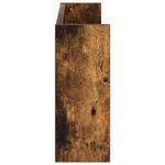 Casa si Gradina - Mobilier - Biblioteci si rafturi - Rafturi - Raft pentru reviste cu raft Stejar fumuriu 60 x 12 x 30 cm - Infinity.ro