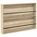 Casa si Gradina - Mobilier - Biblioteci si rafturi - Rafturi - Raft pentru reviste 2 pcs Stejar Sonoma 100 x 12 x 70 cm - Infinity.ro