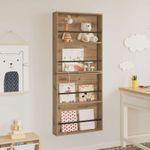 Casa si Gradina - Mobilier - Biblioteci si rafturi - Rafturi - Raft pentru reviste 2 pcs Stejar Artizanal 60 x 12 x 70 cm - Infinity.ro