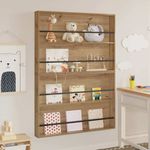 Casa si Gradina - Mobilier - Biblioteci si rafturi - Rafturi - Raft pentru reviste 2 pcs Stejar Artizanal 100 x 12 x 70 cm - Infinity.ro