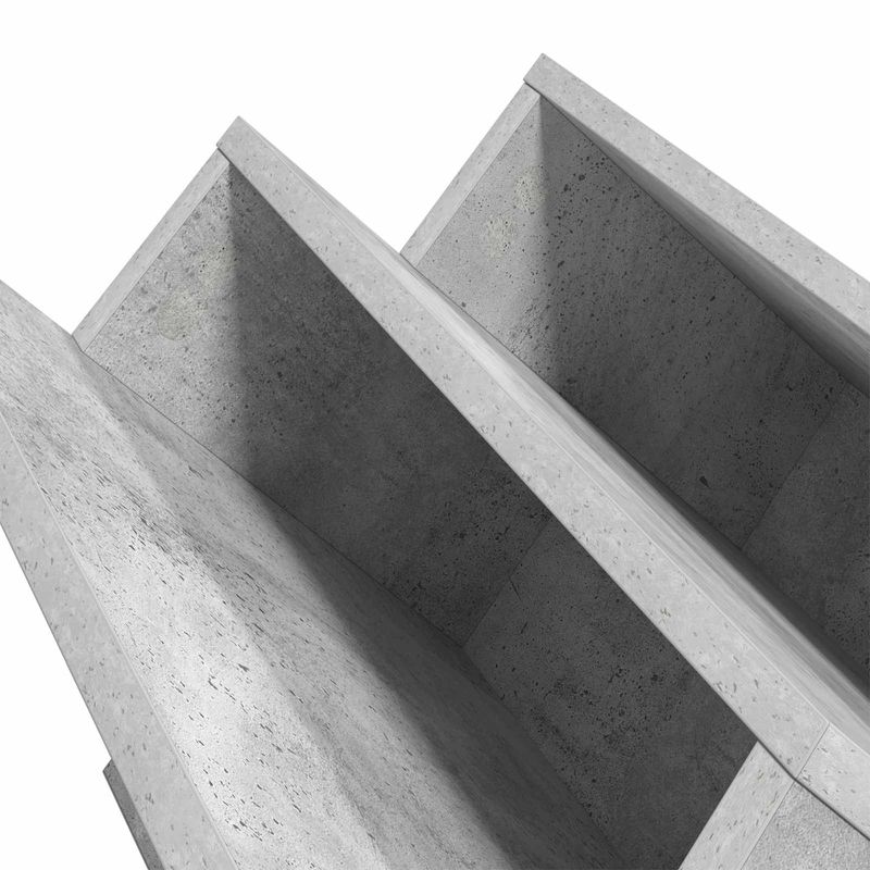 Casa si Gradina - Mobilier - Biblioteci si rafturi - Rafturi - Raft pentru reviste Gri Concret 90 x 53 x 28,5 cm Lemn compozit - Infinity.ro