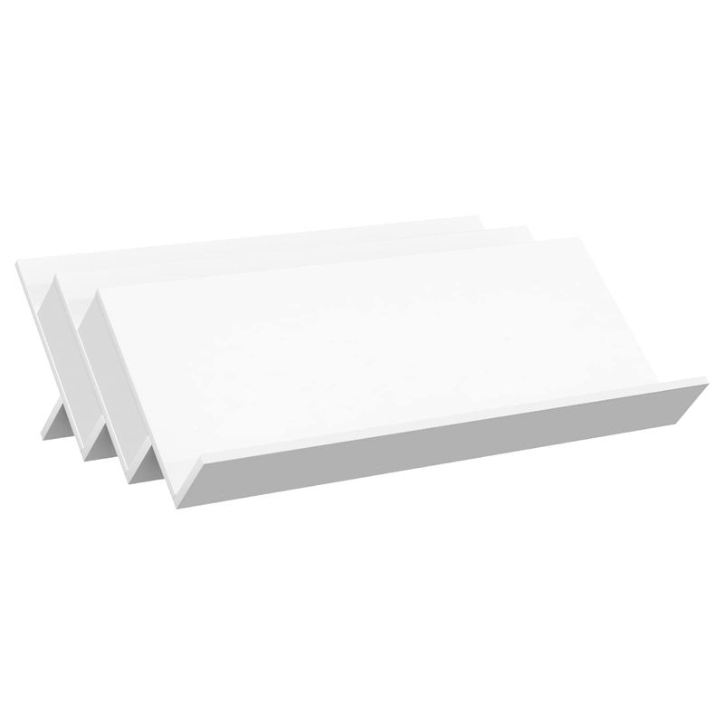 Casa si Gradina - Mobilier - Biblioteci si rafturi - Rafturi - Raft pentru reviste cu raft Alb 90 x 53 x 28,5 cm Lemn compozit - Infinity.ro