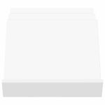 Casa si Gradina - Mobilier - Biblioteci si rafturi - Rafturi - Raft pentru reviste cu raft Alb 53 x 40 x 28.5 cm Lemn compozit - Infinity.ro