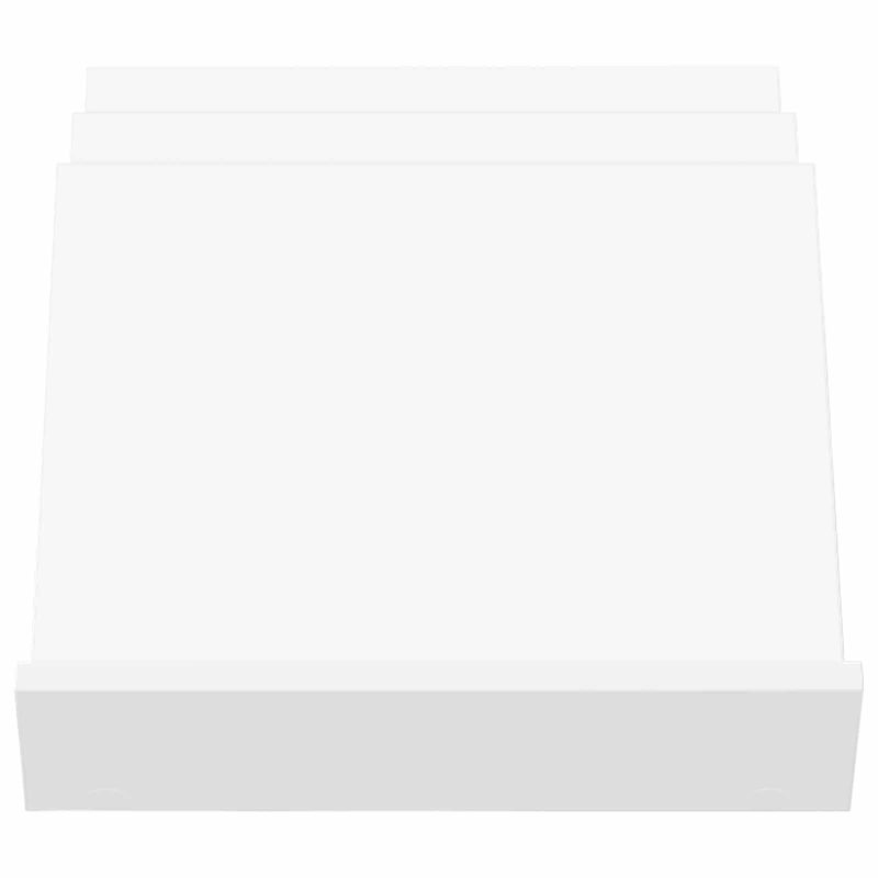 Casa si Gradina - Mobilier - Biblioteci si rafturi - Rafturi - Raft pentru reviste cu raft Alb 53 x 40 x 28.5 cm Lemn compozit - Infinity.ro