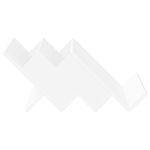 Casa si Gradina - Mobilier - Biblioteci si rafturi - Rafturi - Raft pentru reviste cu raft Alb 53 x 40 x 28.5 cm Lemn compozit - Infinity.ro