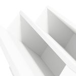 Casa si Gradina - Mobilier - Biblioteci si rafturi - Rafturi - Raft pentru reviste cu raft Alb 53 x 40 x 28.5 cm Lemn compozit - Infinity.ro