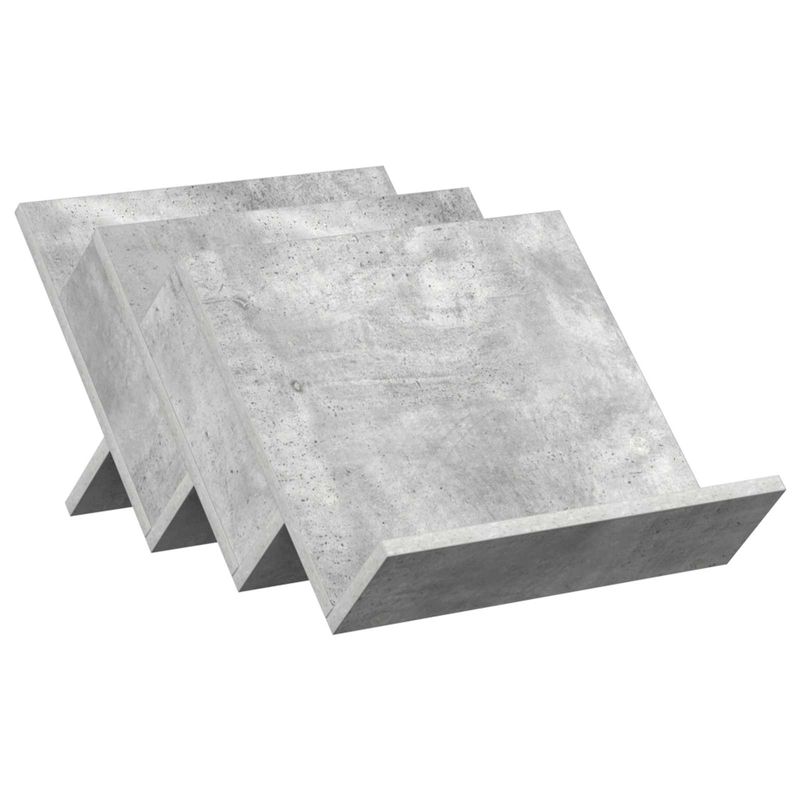 Casa si Gradina - Mobilier - Biblioteci si rafturi - Rafturi - Raft pentru reviste Gri Concret 53 x 40 x 28.5 cm Lemn compozit - Infinity.ro