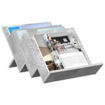 Casa si Gradina - Mobilier - Biblioteci si rafturi - Rafturi - Raft pentru reviste Gri Concret 53 x 40 x 28.5 cm Lemn compozit - Infinity.ro