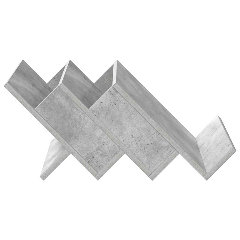 Casa si Gradina - Mobilier - Biblioteci si rafturi - Rafturi - Raft pentru reviste Gri Concret 53 x 40 x 28.5 cm Lemn compozit - Infinity.ro