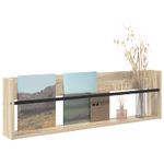 Casa si Gradina - Mobilier - Biblioteci si rafturi - Rafturi - Raft pentru reviste cu raft Stejar Sonoma 100 x 12 x 30 cm - Infinity.ro