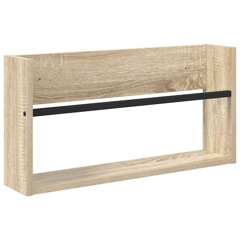 Casa si Gradina - Mobilier - Biblioteci si rafturi - Rafturi - Raft pentru reviste Stejar Sonoma 60 x 12 x 30 cm Lemn compozit - Infinity.ro