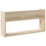 Casa si Gradina - Mobilier - Biblioteci si rafturi - Rafturi - Raft pentru reviste Stejar Sonoma 60 x 12 x 30 cm Lemn compozit - Infinity.ro