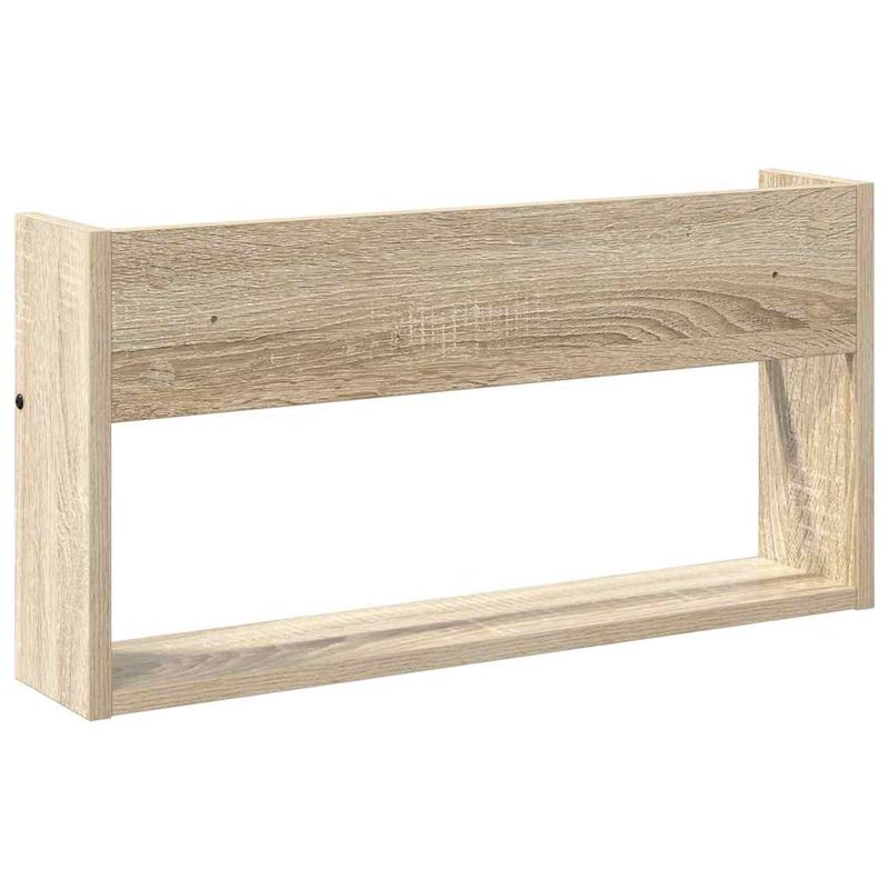Casa si Gradina - Mobilier - Biblioteci si rafturi - Rafturi - Raft pentru reviste Stejar Sonoma 60 x 12 x 30 cm Lemn compozit - Infinity.ro