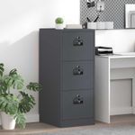 Casa si Gradina - Mobilier - Dulapuri si sifoniere - Dulapuri - Dulap pentru Fisiere cu sertar Antracit 44 x 50 x 106.5 cm - Infinity.ro