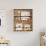 Casa si Gradina - Mobilier - Biblioteci si rafturi - Rafturi - Raft pentru reviste cu raft Stejar Artizanal 60 x 12 x 70 cm - Infinity.ro