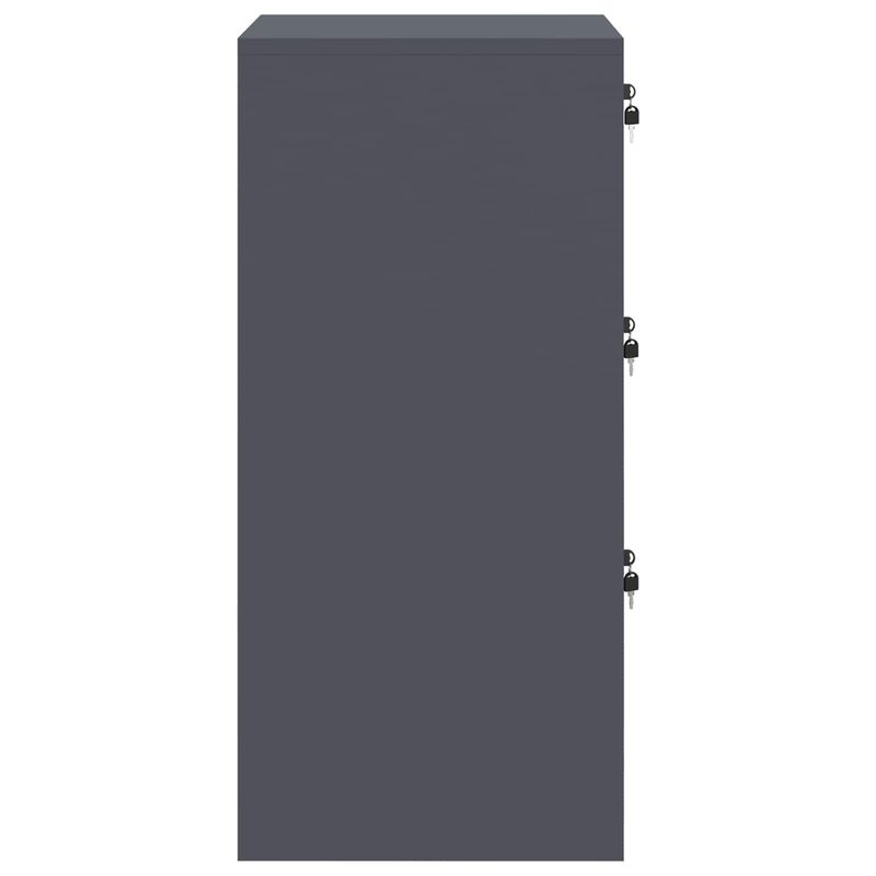 Casa si Gradina - Mobilier - Dulapuri si sifoniere - Dulapuri - Dulap pentru Fisiere cu sertar Antracit 44 x 50 x 106.5 cm - Infinity.ro