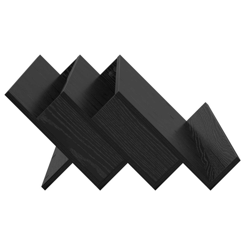 Casa si Gradina - Mobilier - Biblioteci si rafturi - Rafturi - Raft pentru reviste cu raft Stejar Negru 90 x 53 x 28,5 cm - Infinity.ro