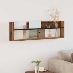 Raft pentru reviste Lemn vechi 100 x 12 x 30 cm Lemn compozit