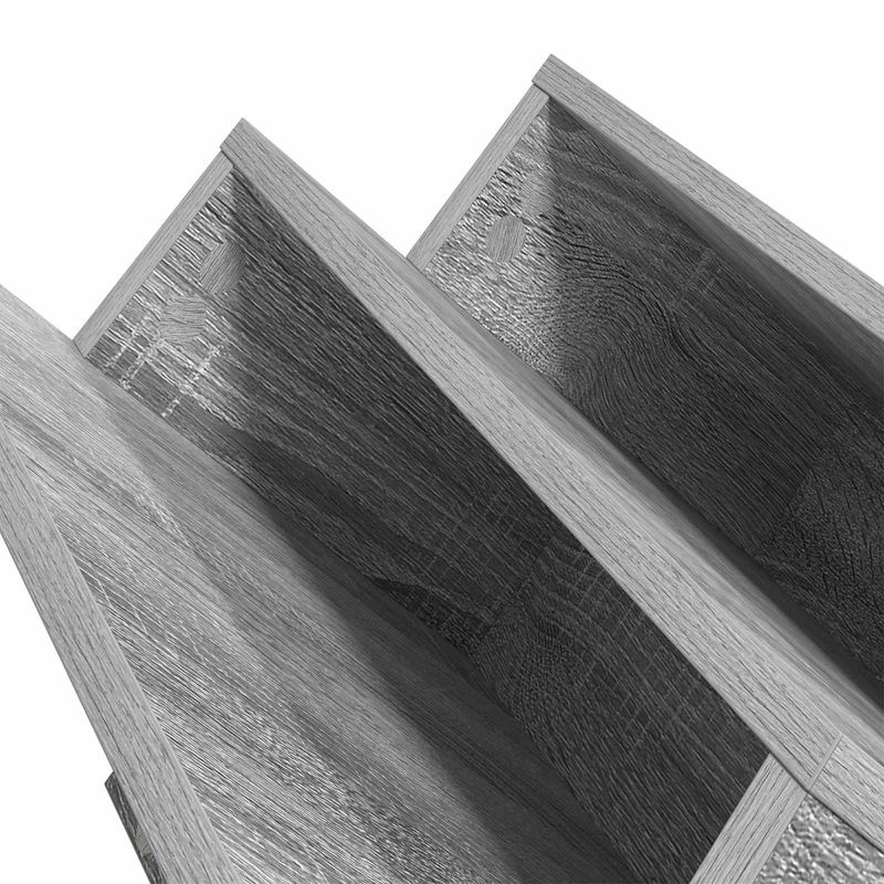 Casa si Gradina - Mobilier - Biblioteci si rafturi - Rafturi - Raft pentru reviste Gri Sonoma 53 x 40 x 28.5 cm Lemn compozit - Infinity.ro