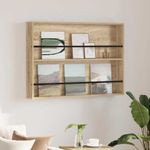 Casa si Gradina - Mobilier - Biblioteci si rafturi - Rafturi - Raft pentru reviste cu raft Stejar Sonoma 100 x 12 x 70 cm - Infinity.ro