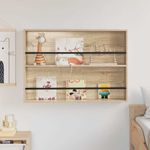 Casa si Gradina - Mobilier - Biblioteci si rafturi - Rafturi - Raft pentru reviste cu raft Stejar Sonoma 100 x 12 x 70 cm - Infinity.ro