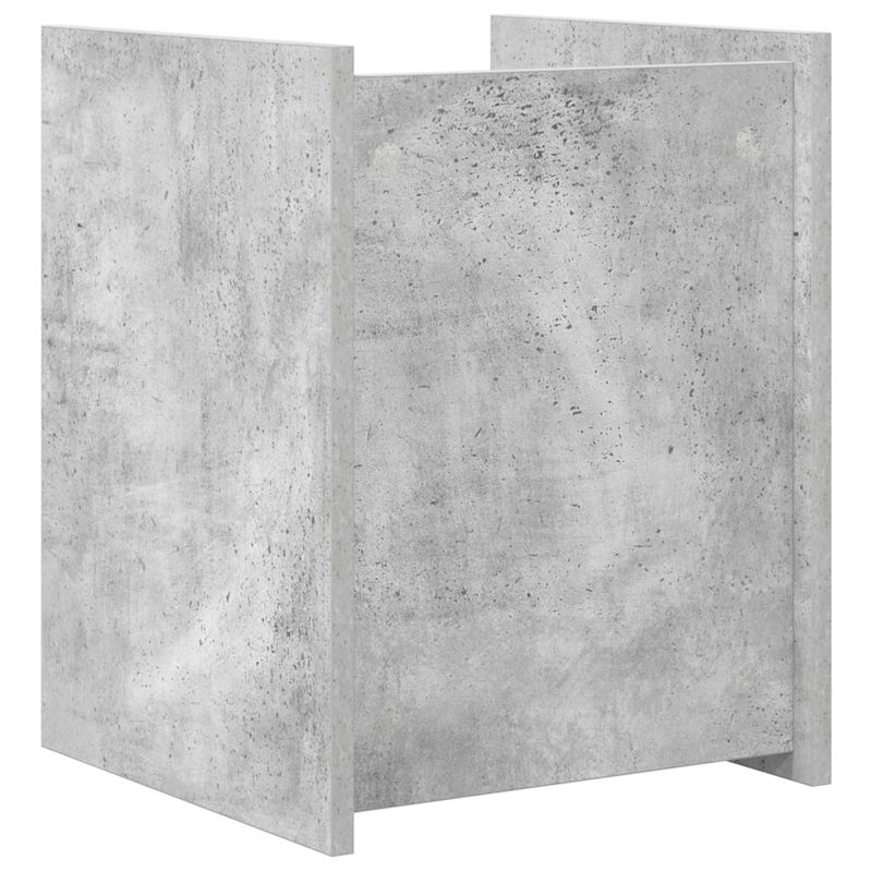 Casa si Gradina - Mobilier - Biblioteci si rafturi - Rafturi - Raft pentru reviste Gri Concret 35 x 35 x 45 cm Lemn compozit - Infinity.ro