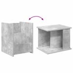 Casa si Gradina - Mobilier - Biblioteci si rafturi - Rafturi - Raft pentru reviste Gri Concret 35 x 35 x 45 cm Lemn compozit - Infinity.ro