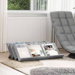 Casa si Gradina - Mobilier - Biblioteci si rafturi - Rafturi - Raft pentru reviste Gri Sonoma 90 x 53 x 28,5 cm Lemn compozit - Infinity.ro