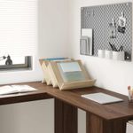 Casa si Gradina - Mobilier - Biblioteci si rafturi - Rafturi - Raft pentru reviste cu raft Stejar Sonoma 53 x 40 x 28.5 cm - Infinity.ro